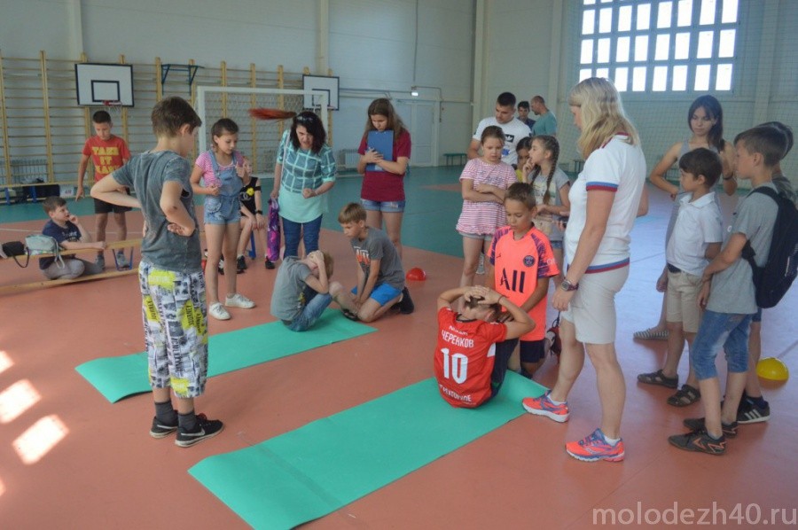 Праздник спорта состоялся в калужской школе № 13