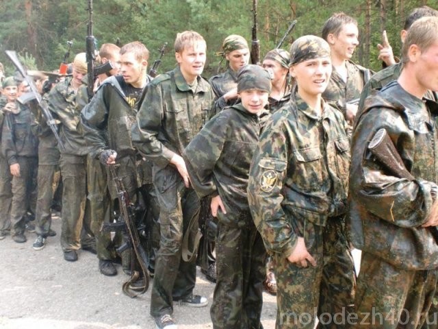 Cборы патриотических военно-спортивных клубов.