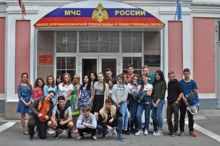 Школьники посетили музей Главного управления МЧС России по Калужской области.
