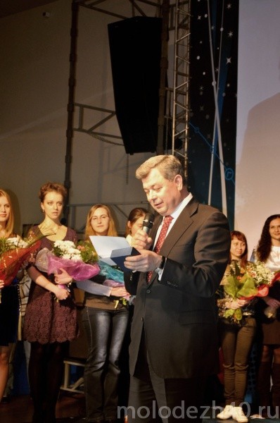 Традиционная новогодняя встреча губернатора Калужской области с молодежью региона.