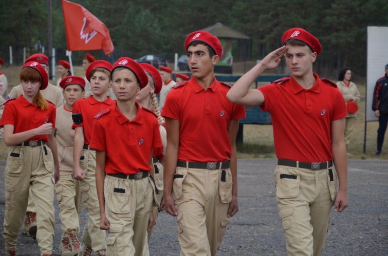 Юные патриоты области стали участниками полевого военно-патриотического лагеря