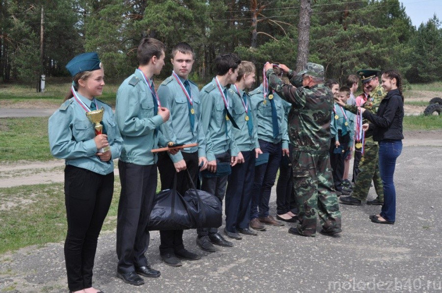 Сегодня состоялось закрытие военно-спортивной игры "Зарница-Орленок-2014".