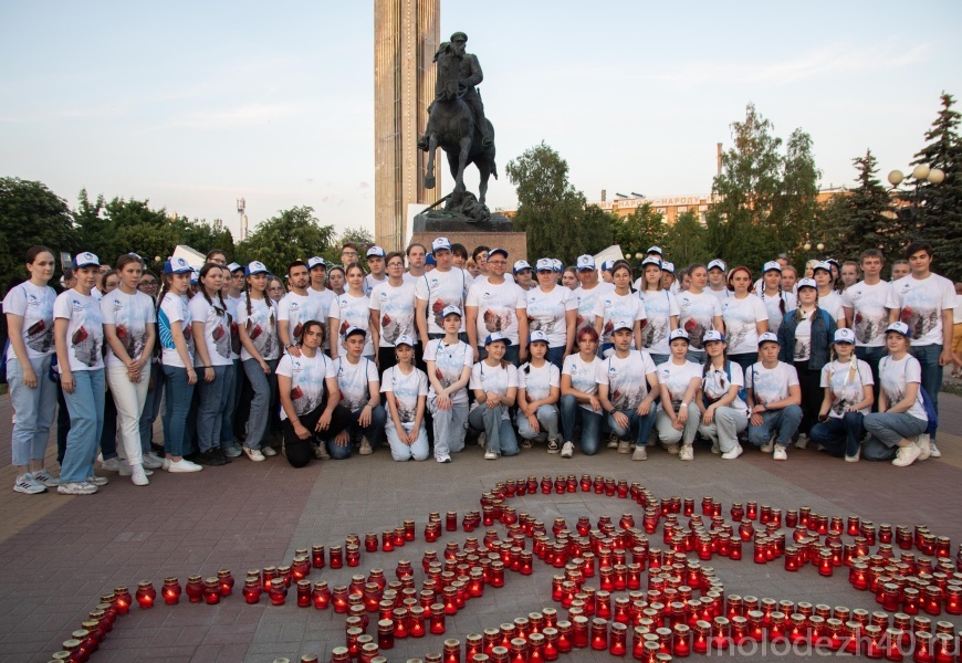 Накануне Дня памяти и скорби в Калужской области создали «Огненные картины войны»