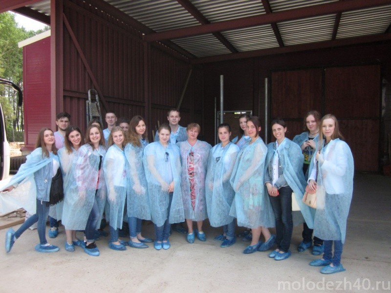 Поездка студентов Губернаторских групп на сельскохозяйственные предприятия Калужской области.