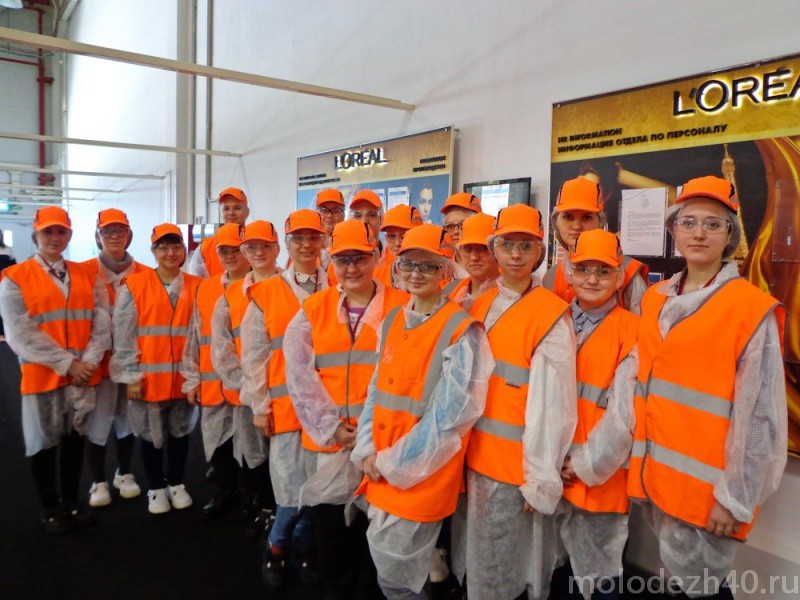 Студенты губернаторских групп посетили индустриальный парк «Ворсино».