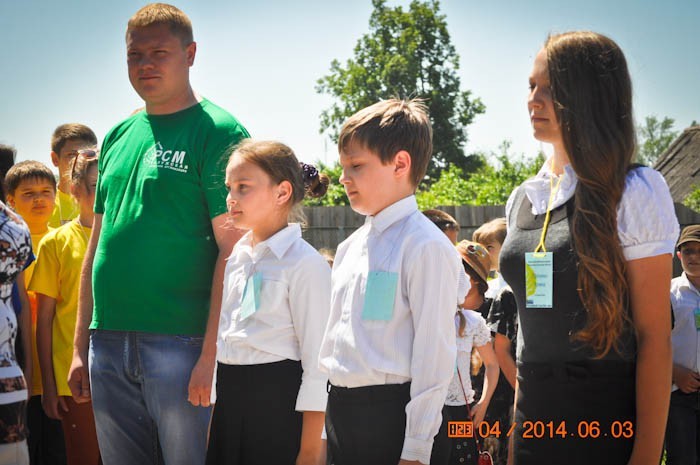 Лагерный сбор актива школьников «Юность». 4 июня 2014г.