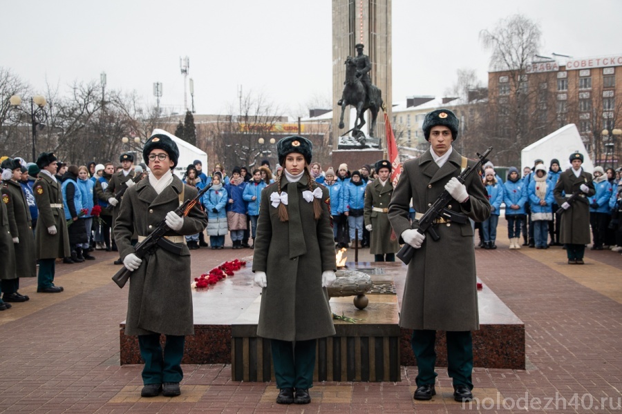 В Калуге почтили память безымянных солдат 