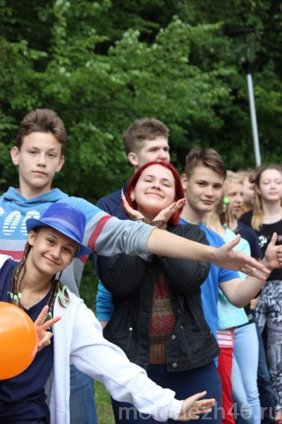 Обнинские школьники приняли участие в лагерном сборе «Мы вместе»!