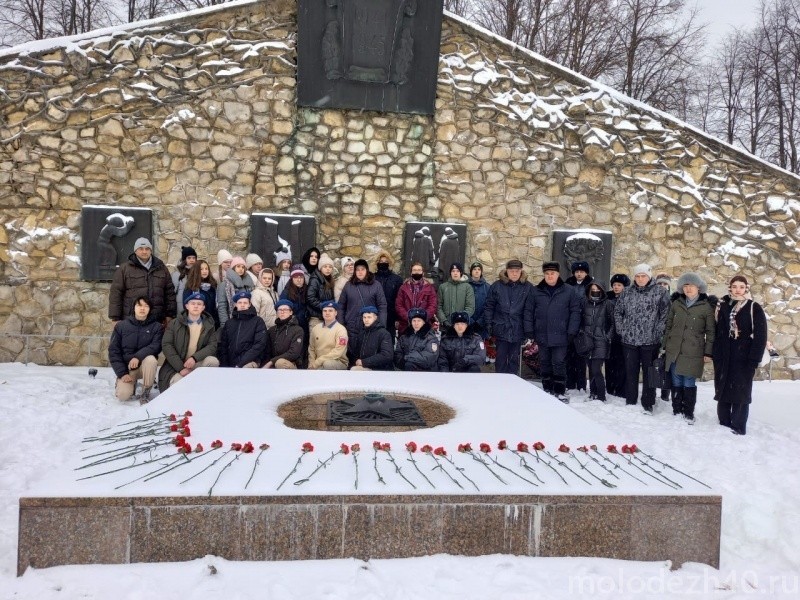 Историю освобождения Юхнова узнали студенты и школьники