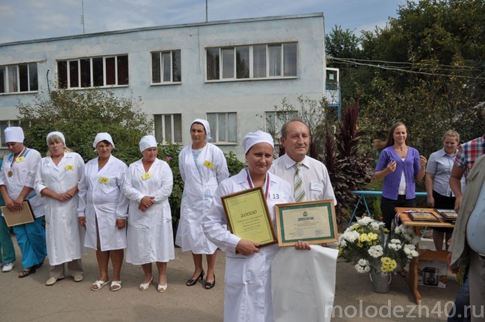 Победители областного конкурса на лучшего оператора машинного доения коров в Калужской области