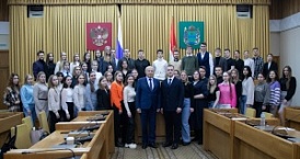 Студенты губернаторских групп встретились с Виктором Бабуриным