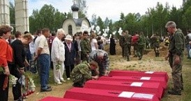 Торжественное захоронение останков бойцов и командиров Рабоче-крестьянской Красной Арми