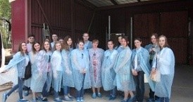 Поездка студентов Губернаторских групп на сельскохозяйственные предприятия Калужской области.
