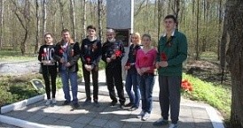 Выезд к памятнику Подольским курсантам