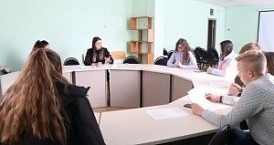 Председателем СКС ссузов «Шаг вперед» выбрана Евгения Зельникова