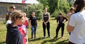 В Калужской области стартовали районные лагерные сборы актива школьников