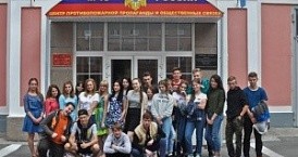 Школьники посетили музей Главного управления МЧС России по Калужской области.