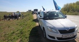 Автопробег по местам боевой славы прошел в Калужской области