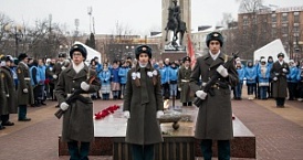 В Калуге почтили память безымянных солдат 